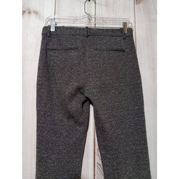 Theory Pants Ladies 2 Gray Tweed Skinny Leg - Picture 4 of 8